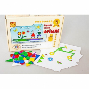 Игровой набор Фребеля "Конструктор плоскостной-2" (Серия "Эксперимент") - fgospostavki.ru - Владикавказ