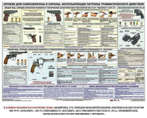 Плакат "Оружие ударно-травматического действия" - fgospostavki.ru - Владикавказ