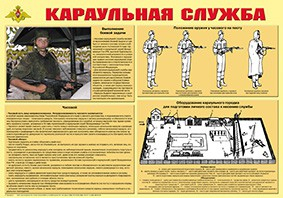 Плакат "Караульная служба" - fgospostavki.ru - Владикавказ