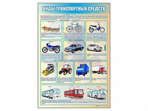 Стенд "Виды транспортных средств" - fgospostavki.ru - Владикавказ
