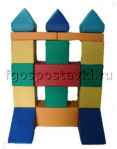 Мягкий модуль-конструктор "Башня" (17 элементов) - fgospostavki.ru - Владикавказ