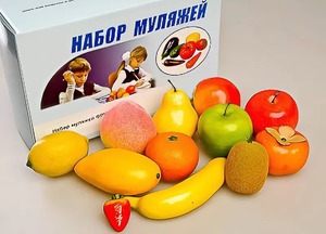 Набор муляжей фруктов - fgospostavki.ru - Владикавказ