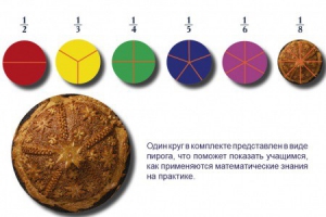 Учебно-игровой комплекс на магнитах "Доли круга" - fgospostavki.ru - Владикавказ