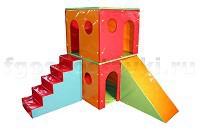 Домик игровой двухэтажный (комплект) - fgospostavki.ru - Владикавказ