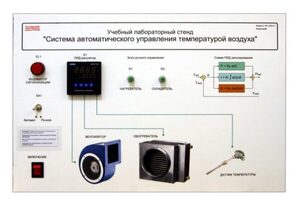 Учебный лабораторный стенд "Система автоматического управления температурой воздуха" - fgospostavki.ru - Владикавказ