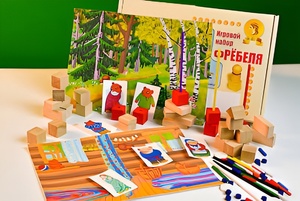 Игровой набор Фребеля "Три медведя" (серия "Сказочный мир". Выпуск 2) - fgospostavki.ru - Владикавказ