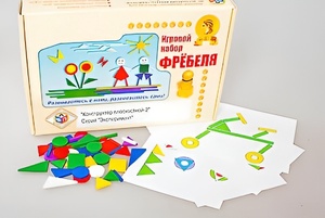 Игровой набор Фребеля "Конструктор плоскостной-2" (Серия "Эксперимент") - fgospostavki.ru - Владикавказ