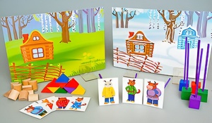 Игровой набор Фребеля "Заюшкина избушка" (серия "Сказочный мир". Выпуск 1) - fgospostavki.ru - Владикавказ