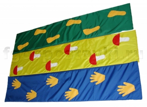 Коврик координационный (из 3-х дорожек + чехол) 120х250 сантиметров - fgospostavki.ru - Владикавказ