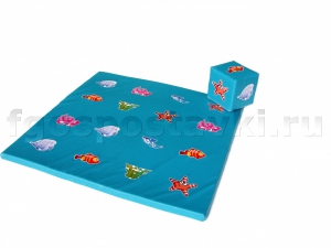 Игровой мат "Море" с кубиком - fgospostavki.ru - Владикавказ
