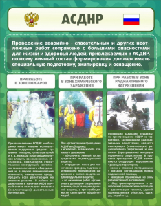 Стенд "Чрезвычайные ситуации техногенного, военного, природного характера" Вариант 1 - fgospostavki.ru - Владикавказ