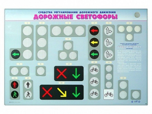 Базовый комплект светового оборудования "Дорожные светофоры" с сенсорным беспроводным пультом дистанционного управления - fgospostavki.ru - Владикавказ