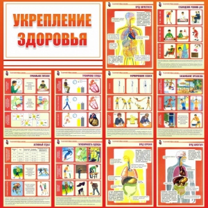 Стенд "Укрепление здоровья" - fgospostavki.ru - Владикавказ