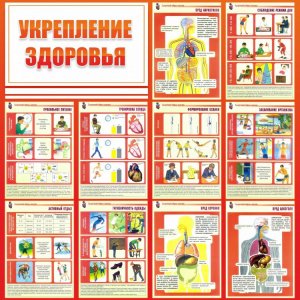Стенд "Укрепление здоровья" - fgospostavki.ru - Владикавказ