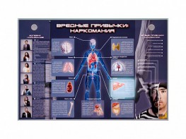 Электрифицированный стенд "Вредные привычки: наркомания" - fgospostavki.ru - Владикавказ