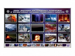 Многофункциональный интерактивный стенд-тренажер "Этапы эвакуации при природных катаклизмах и чрезвычайных ситуациях техногенного характера" - fgospostavki.ru - Владикавказ