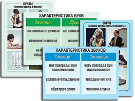 Модель-аппликация "Ступени к грамоте. Звуки и буквы русского языка" (ламинированная) - fgospostavki.ru - Владикавказ
