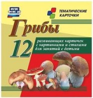Тематические карточки "Грибы" - fgospostavki.ru - Владикавказ