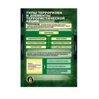 Комплект таблиц. ОБЖ. Терроризм. - fgospostavki.ru - Владикавказ