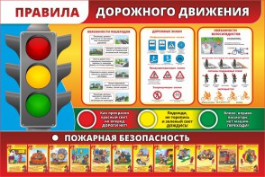 Стенд "Правила дорожного движения" Вариант 2 - fgospostavki.ru - Владикавказ