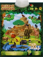 Озвученный плакат "Веселый зоопарк" - fgospostavki.ru - Владикавказ