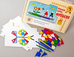 Игровой набор Фребеля "Конструктор плоскостной-3" (Серия "Эксперимент") - fgospostavki.ru - Владикавказ