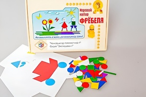 Игровой набор Фребеля "Конструктор плоскостной-1" (Серия "Эксперимент") - fgospostavki.ru - Владикавказ