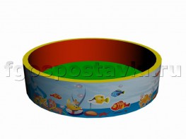 Сухой бассейн круглый с шелкографией - fgospostavki.ru - Владикавказ