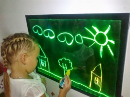 LED-панель светодиодная 60*40см с маркерами - fgospostavki.ru - Владикавказ