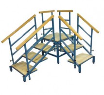 Лестница для упражнений в ходьбе (натуральный бук) - fgospostavki.ru - Владикавказ