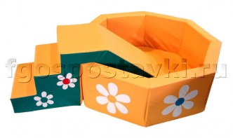Бассейн "Ромашка" восьмигранный со ступенькой - fgospostavki.ru - Владикавказ