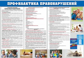 Стенд "Профилактика правонарушений" - fgospostavki.ru - Владикавказ