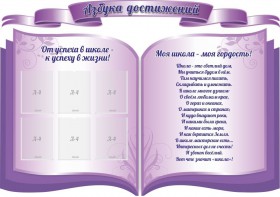 Стенд "Азбука достижений" (резной стенд из 3-х частей) - fgospostavki.ru - Владикавказ