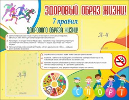 Стенд "Здоровый образ жизни" - fgospostavki.ru - Владикавказ