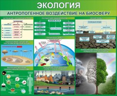 Стенд "Экология. Антропогенное воздействие на биосферу" - fgospostavki.ru - Владикавказ