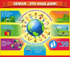 Стенд "Земля - наш дом" - fgospostavki.ru - Владикавказ
