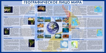 Стенд "Географическое лицо мира" - fgospostavki.ru - Владикавказ