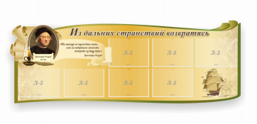 Стенд резной "Из дальних странствий возвратясь" - fgospostavki.ru - Владикавказ