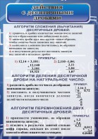 Стенд "Действия с десятичными дробями" - fgospostavki.ru - Владикавказ