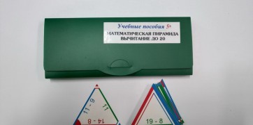 Математическая пирамида «Вычитание до 20» - fgospostavki.ru - Владикавказ