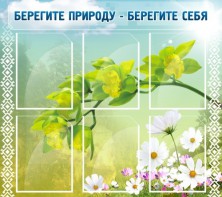 Стенд "Берегите природу - берегите себя" - fgospostavki.ru - Владикавказ