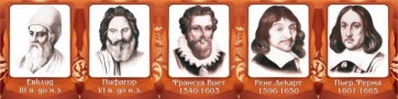 Стенд "Великие математики, I часть" - fgospostavki.ru - Владикавказ