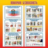 Стенд "Пожарная безопасность" Вариант 4 - fgospostavki.ru - Владикавказ