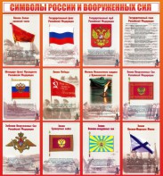 Стенд "Символы России и вооруженных сил" - fgospostavki.ru - Владикавказ