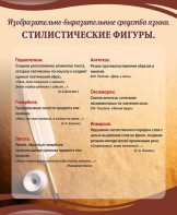 Стенд "Стилистические фигуры" Вариант 2 - fgospostavki.ru - Владикавказ