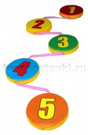 Дорожка "Змейка-шагайка-геометрическая" с цифрами - fgospostavki.ru - Владикавказ