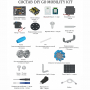 Robo kit DIYGO Мобильный робот с колесами всенаправленного движения - fgospostavki.ru - Владикавказ